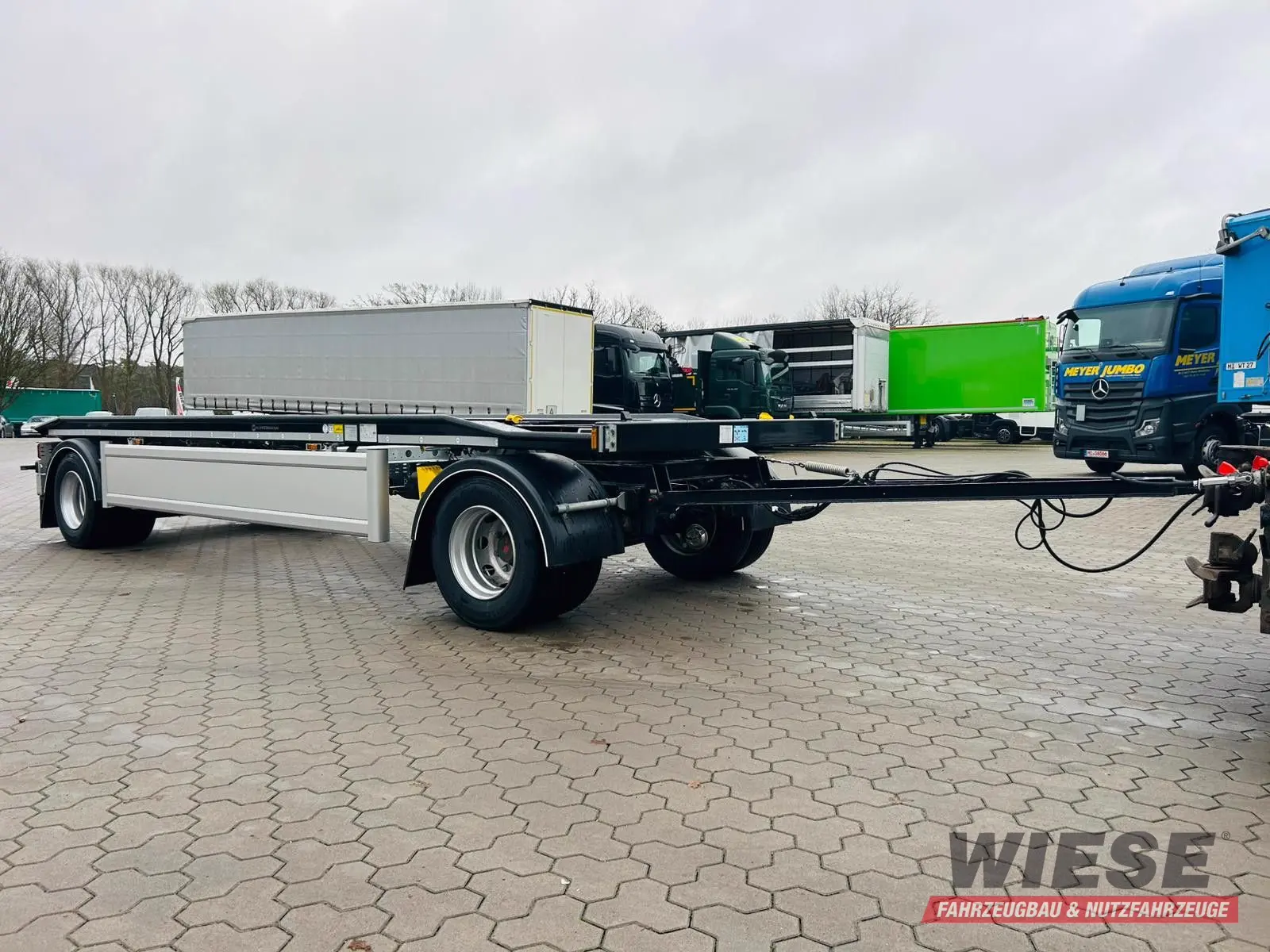 Hüffermann HAR 20.70 LS Aussenrollen Anhänger Sofort Verfüg