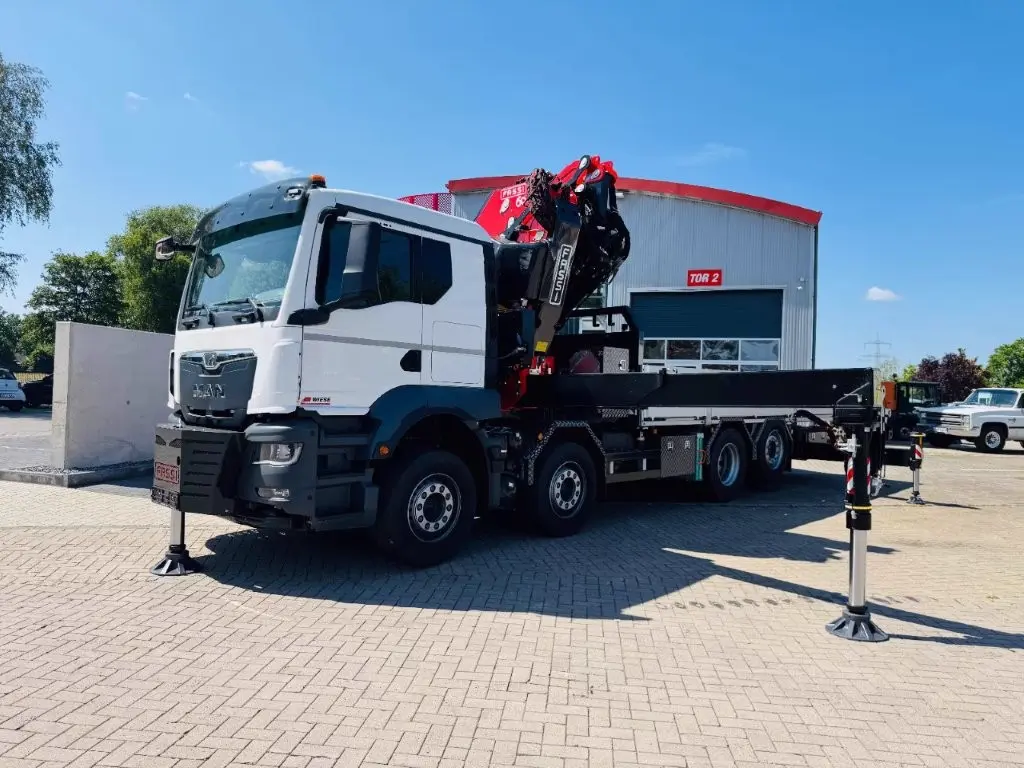 MAN TGS 32.510 mit F710 Frontkran sofort