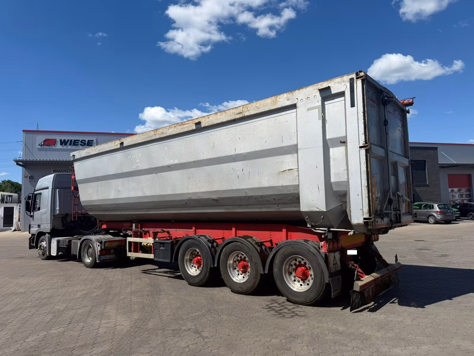 Kempf SKM 35/3 Stahl Kipper 50m³ Schrott