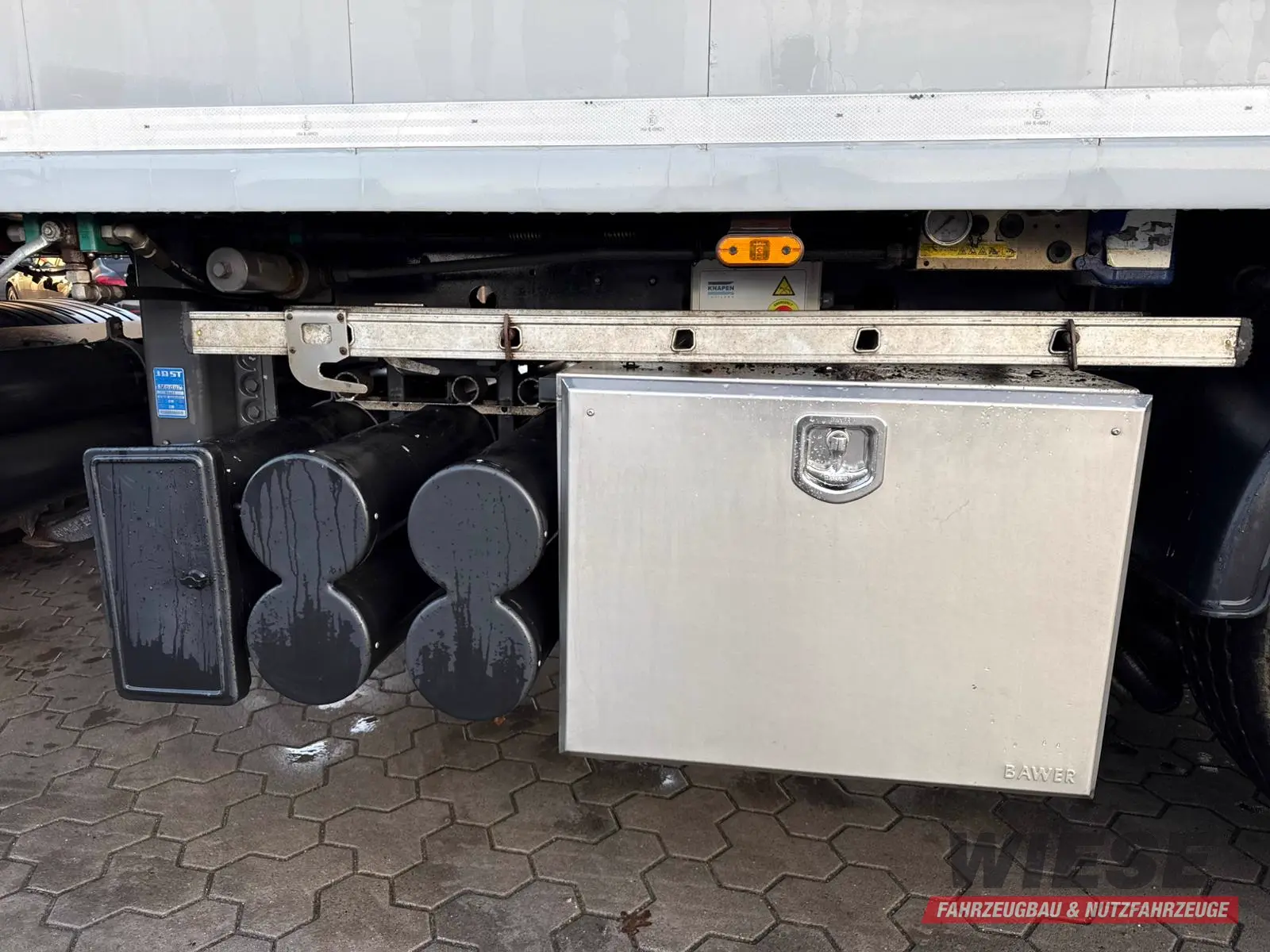 Knapen Knapen K200 3-Achs Schubboden Zellenradschleuse