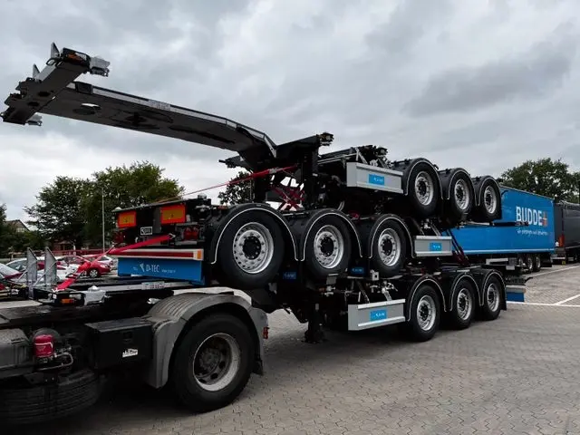 D-TEC Containerchassis Flexitrailer