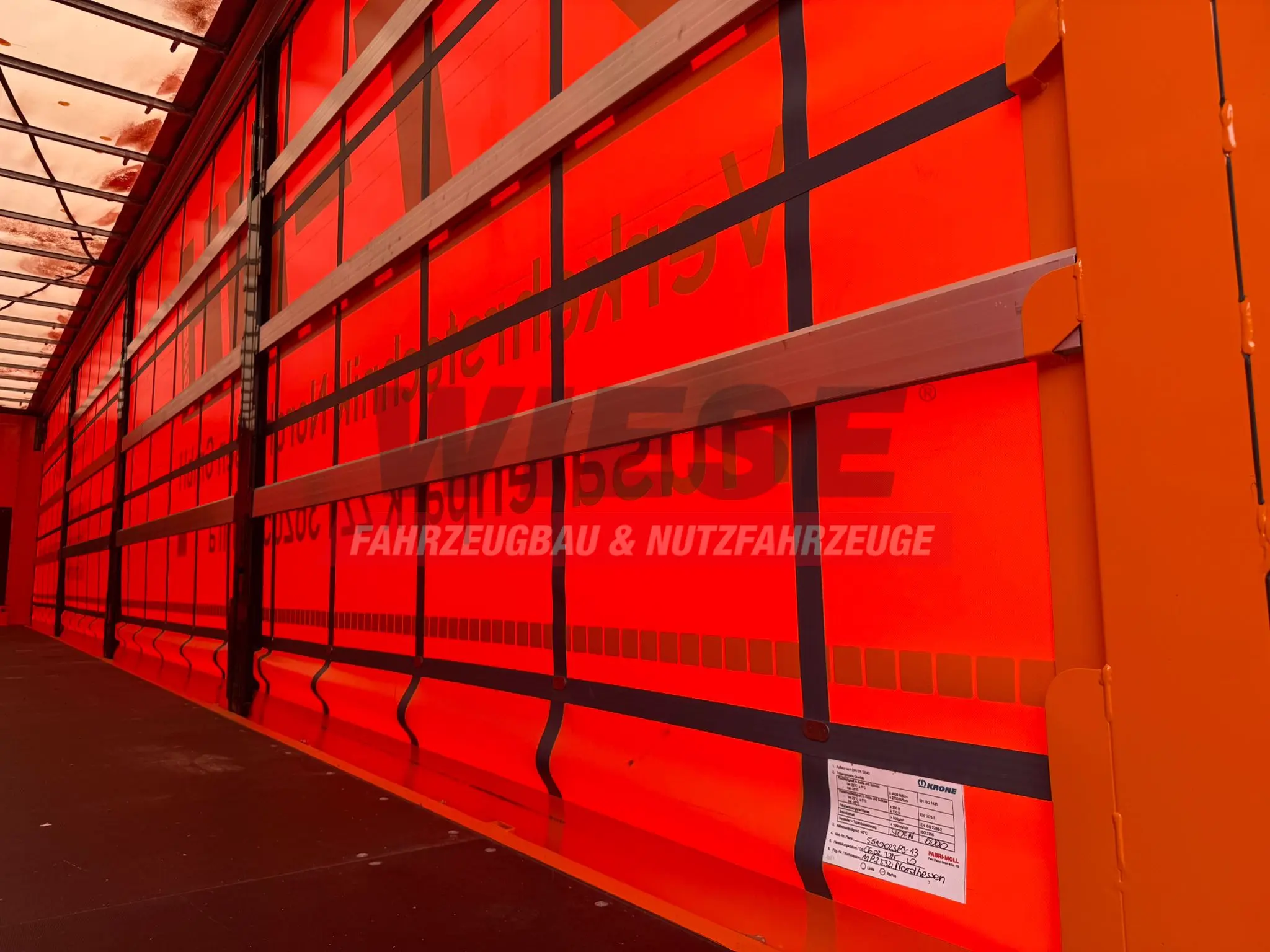 Krone Schiebeplanen Auflieger Code XL