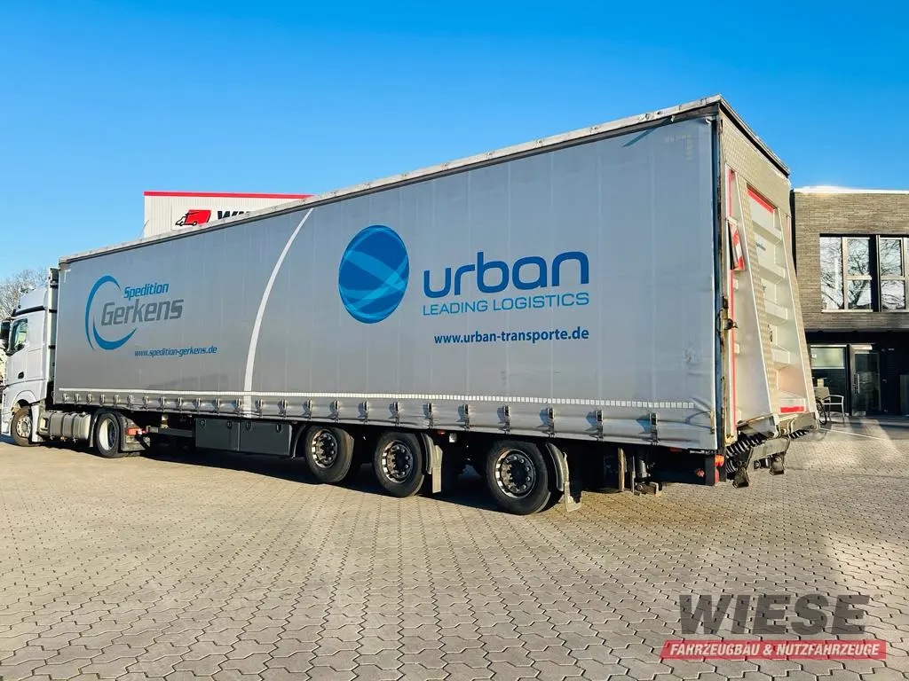 Andere Mega Gabelstaplertransporter Ladebordwand 9t