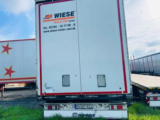 Krone Schiebeplanen Auflieger TÜV Neu