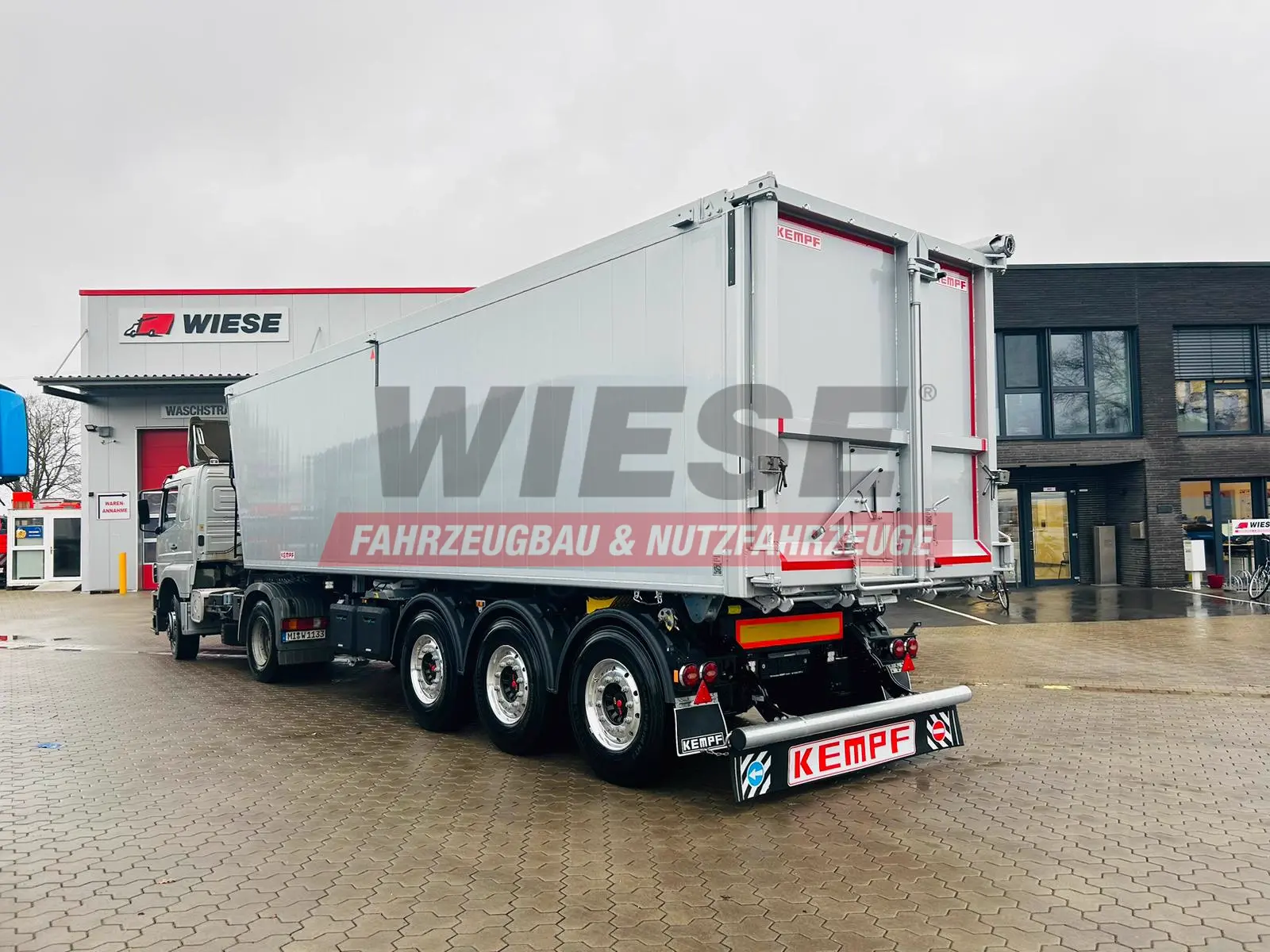 Kempf SKM 36/3 AK 3-Achs Alu Sattelkipper 50m³