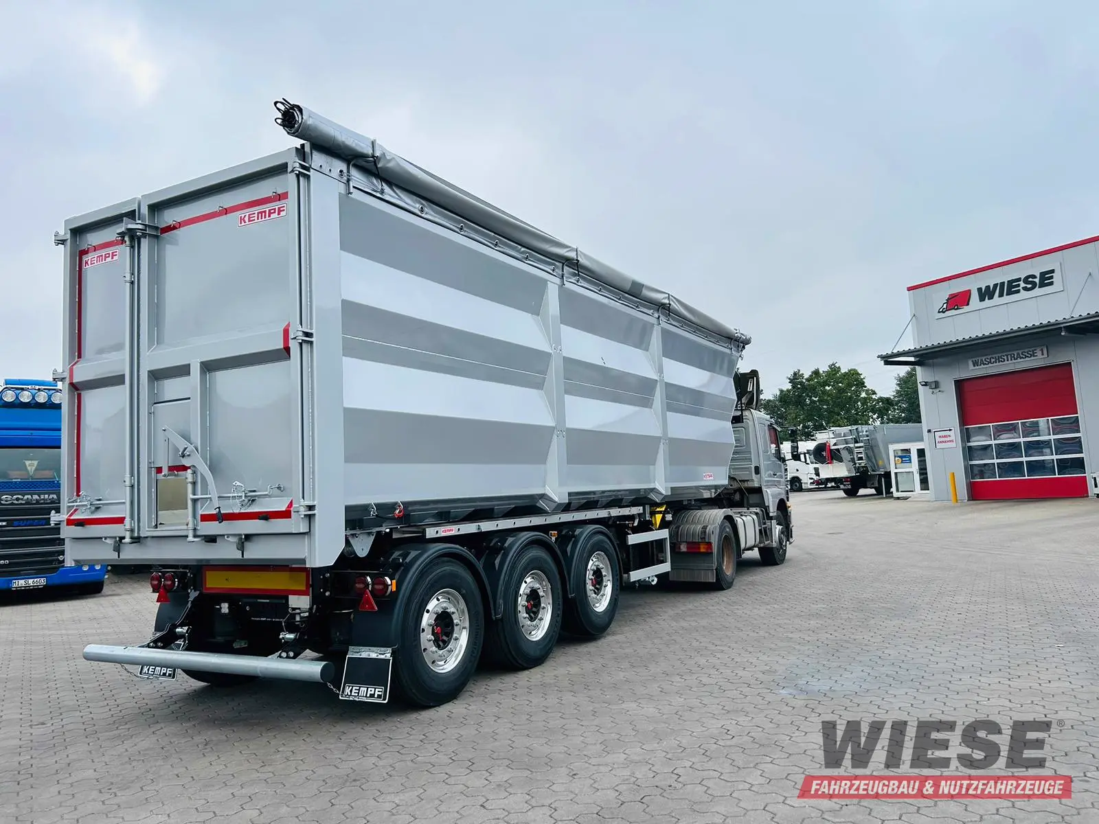 Kempf SKM 36/3 SHL-Light 3-Achs Stahl Kipper 51m³