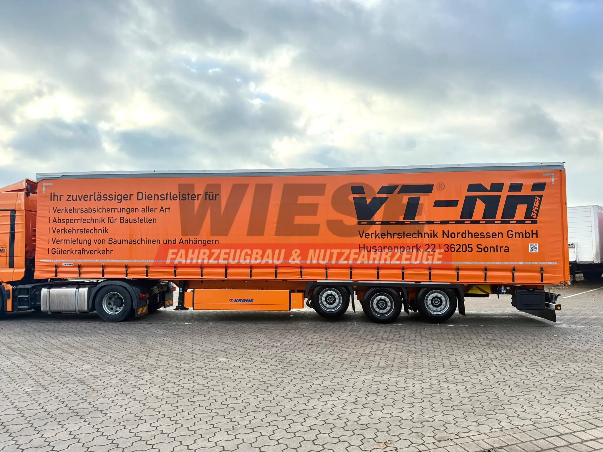 Krone Schiebeplanen Auflieger Code XL