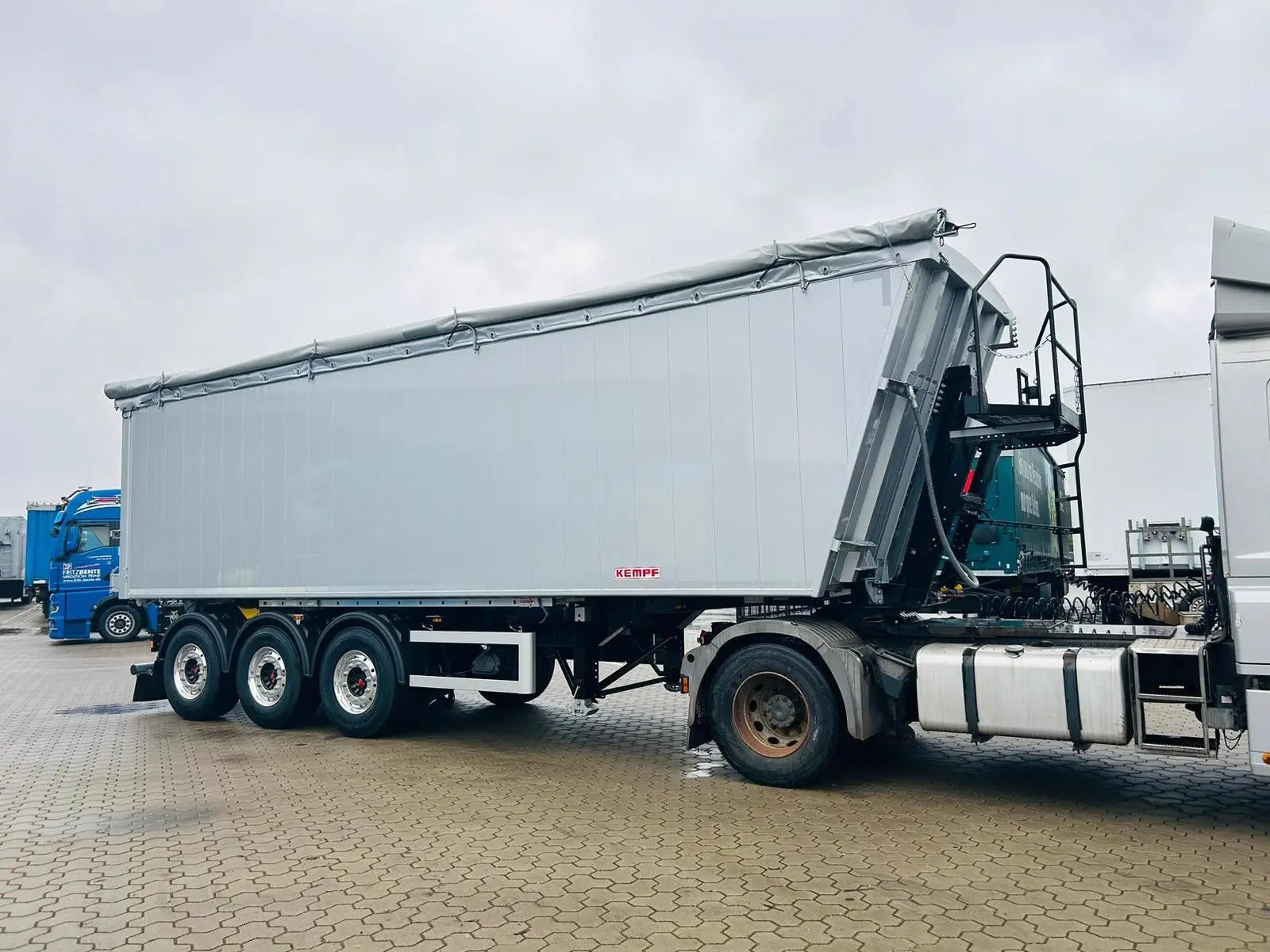 Kempf SKM 36/3 AK Alu Kipper 55 m³ Waschgerät
