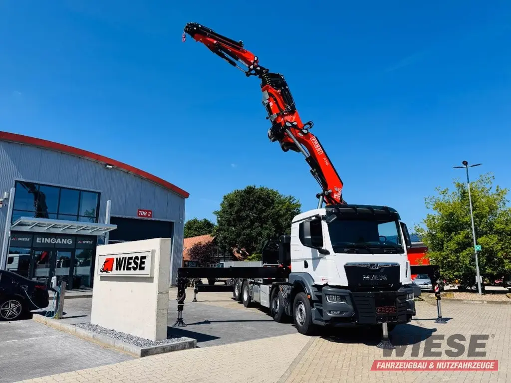 MAN TGS 32.510 mit F710 Frontkran sofort