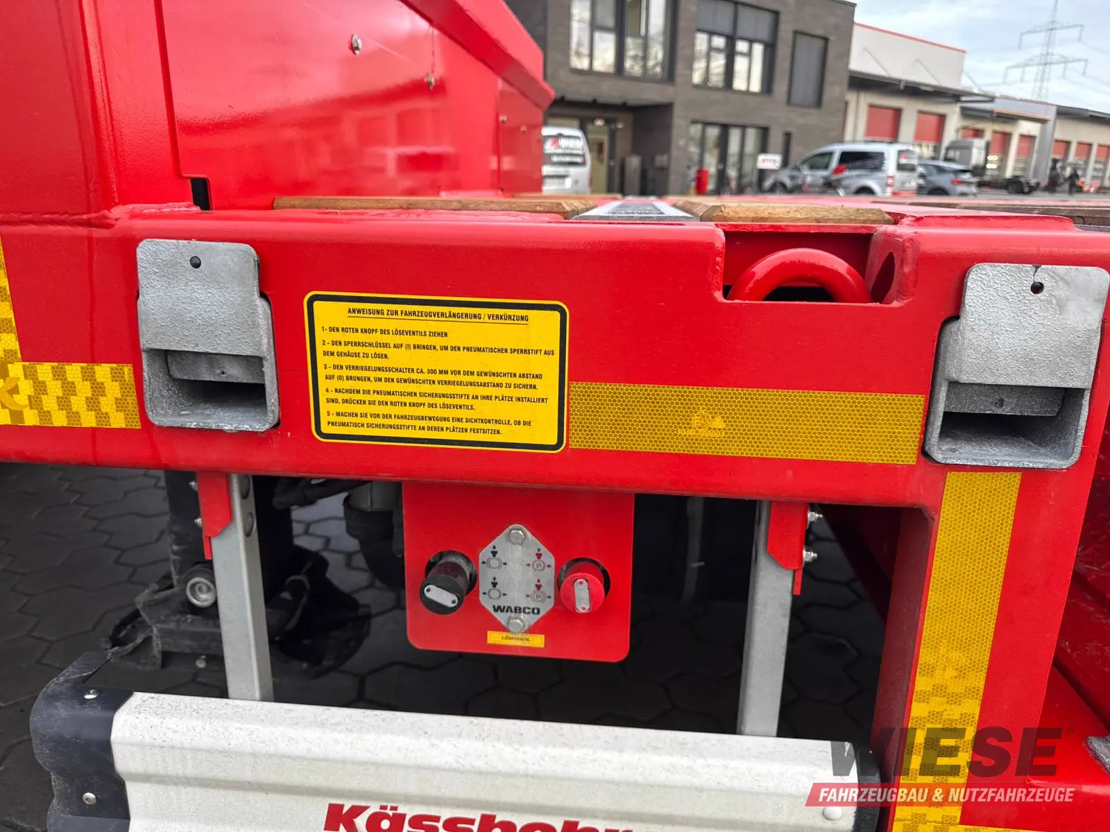 Kässbohrer K.SLA R 4 / 2N 18/40 Tieflader Radmulden tele