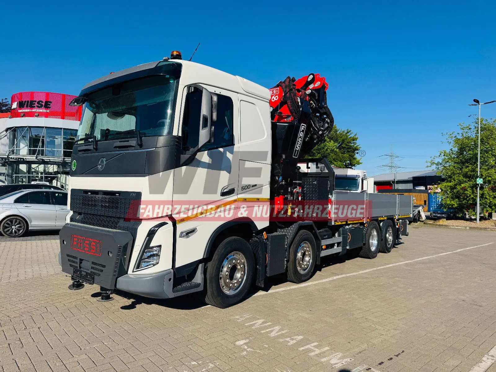 Volvo FH 500 8x2 mit F710RA.2.27 L426 und V20 Winde