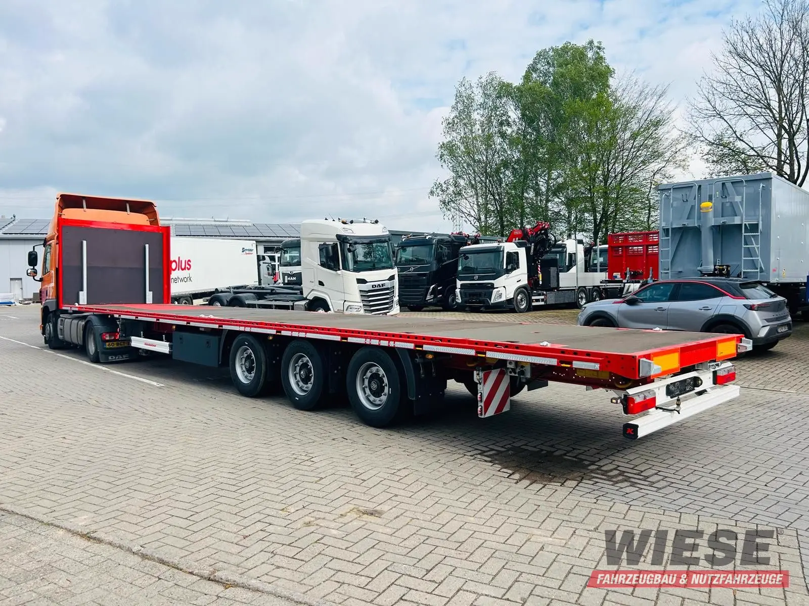 Kässbohrer K.SFS M Mega Plattform Auflieger Sofort Verfügba