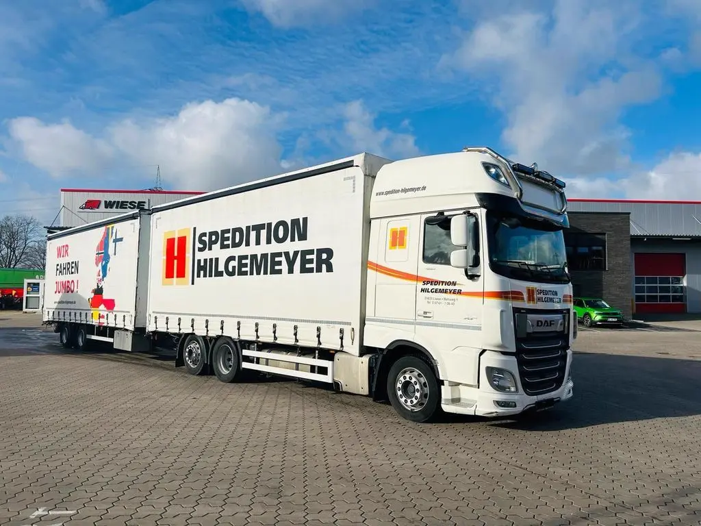 DAF XF 480 FAN LowDeck 6x2 Jumbo Inklusive Anhänger