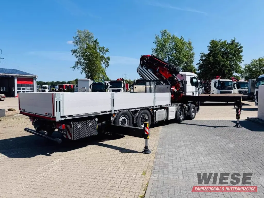 MAN TGS 32.510 mit F710 Frontkran sofort