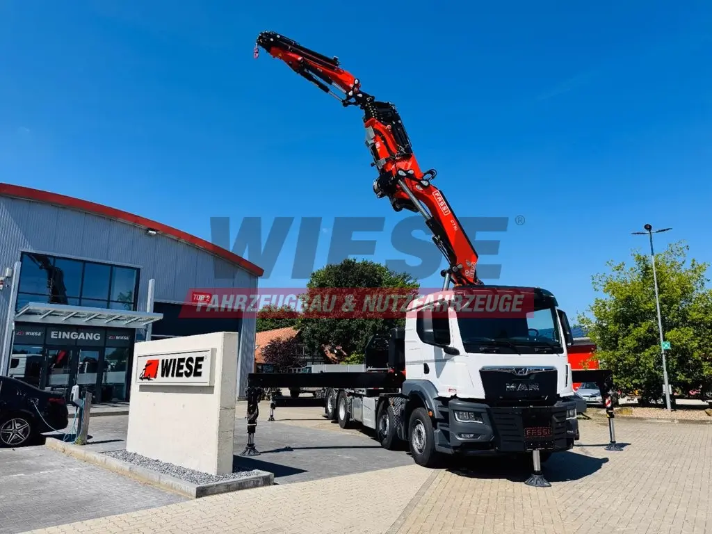 MAN TGS 32.510 mit F710 Frontkran sofort