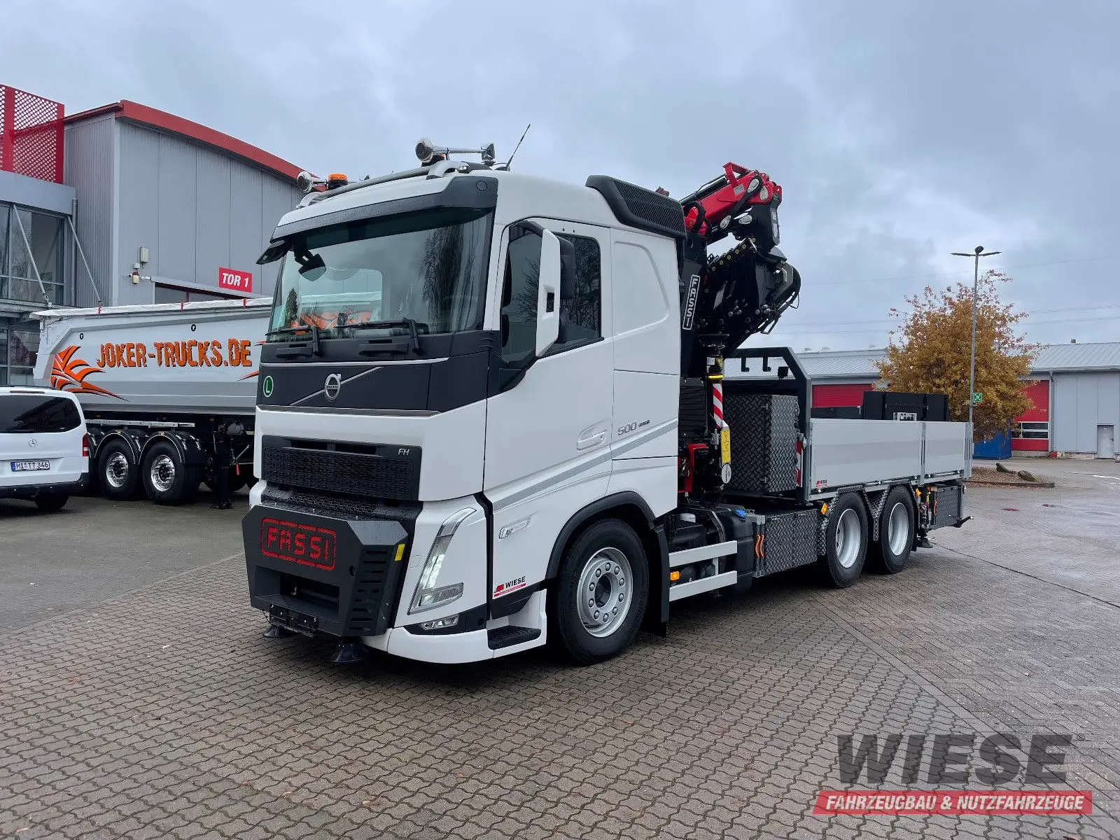 Volvo FH500 6x4 Fassi F545RA 2.27 mit Jib und Winde