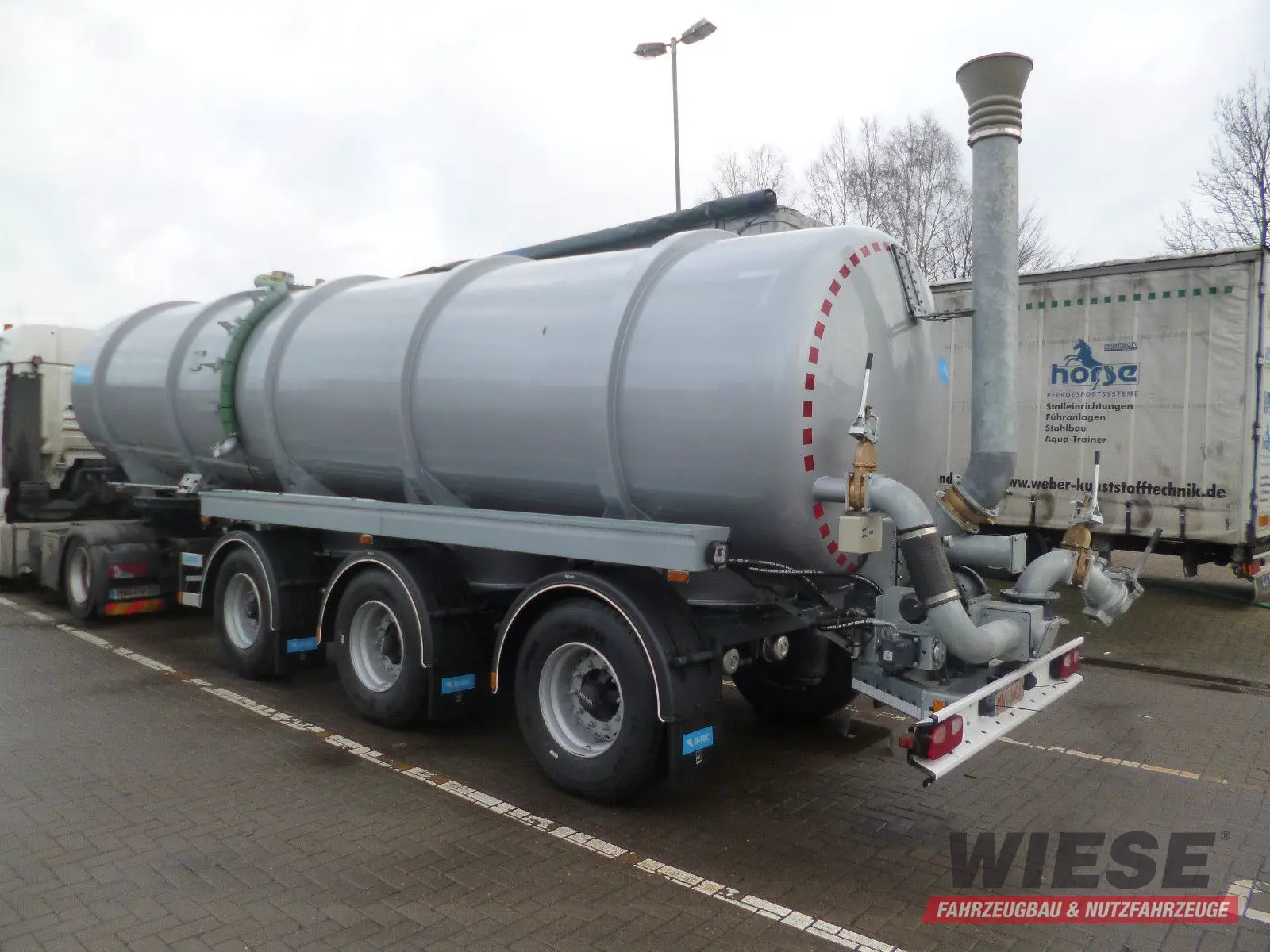 D-TEC Gülletanker FV2011 Zwangslenkung