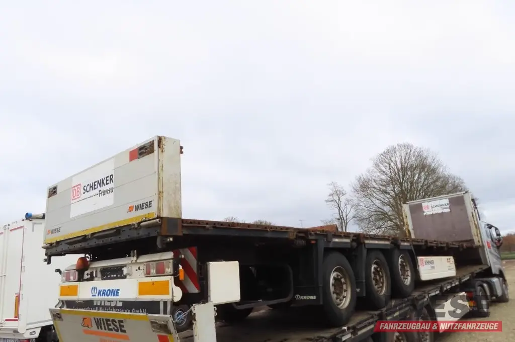 Krone Stahlmattenauflieger