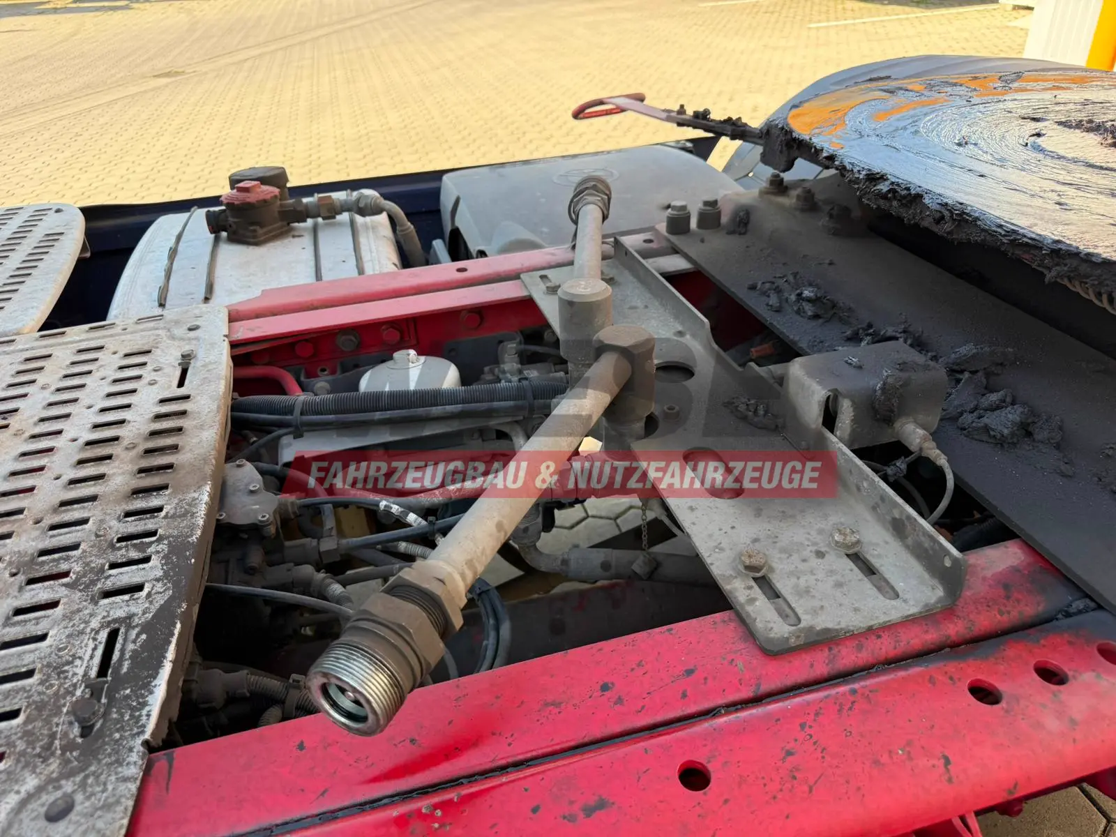 DAF XF 450 FT Hydraulik Schubboden