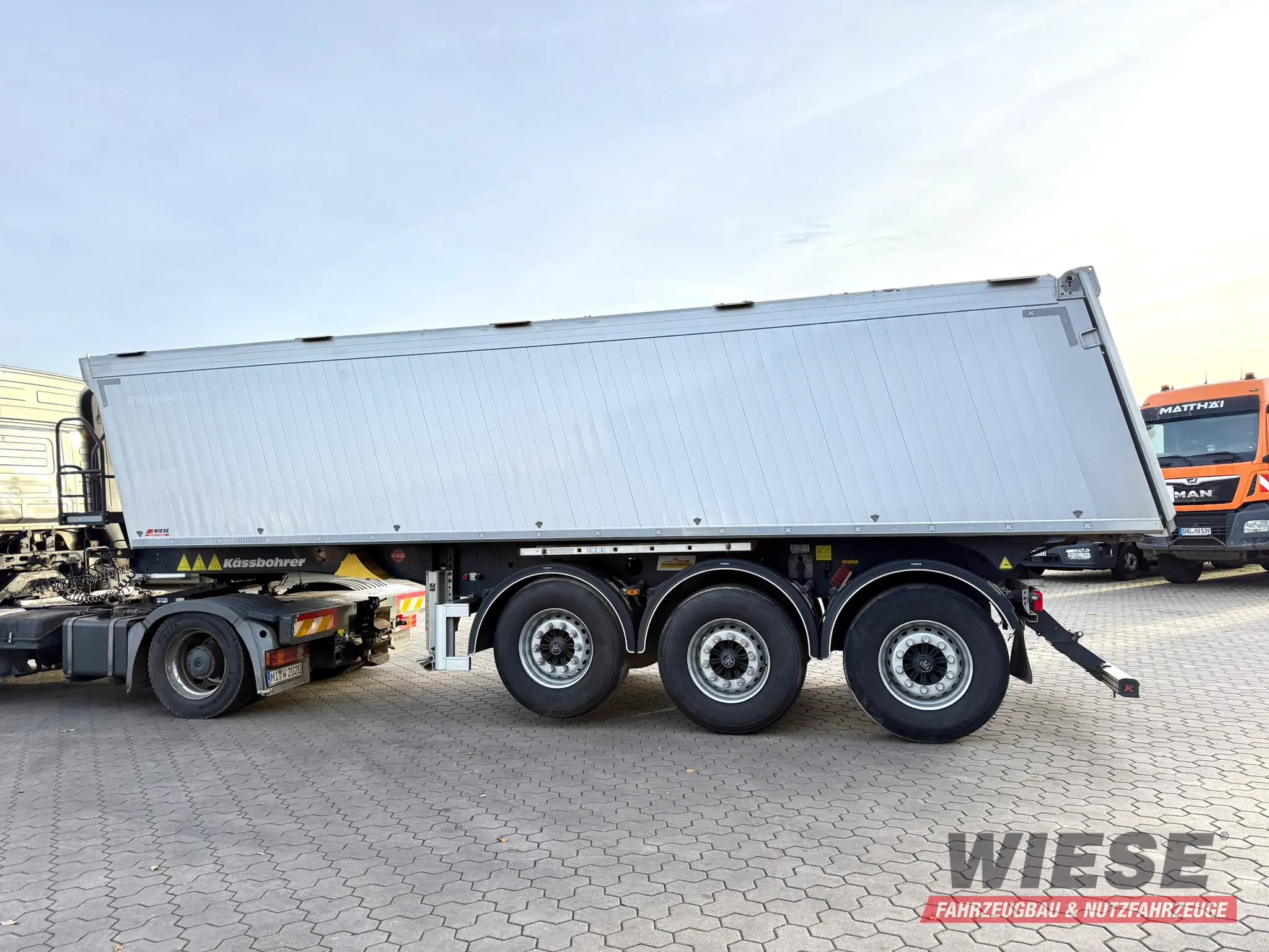 Kässbohrer K.SKA Aluminium Kipper 30m³ Top Zustand