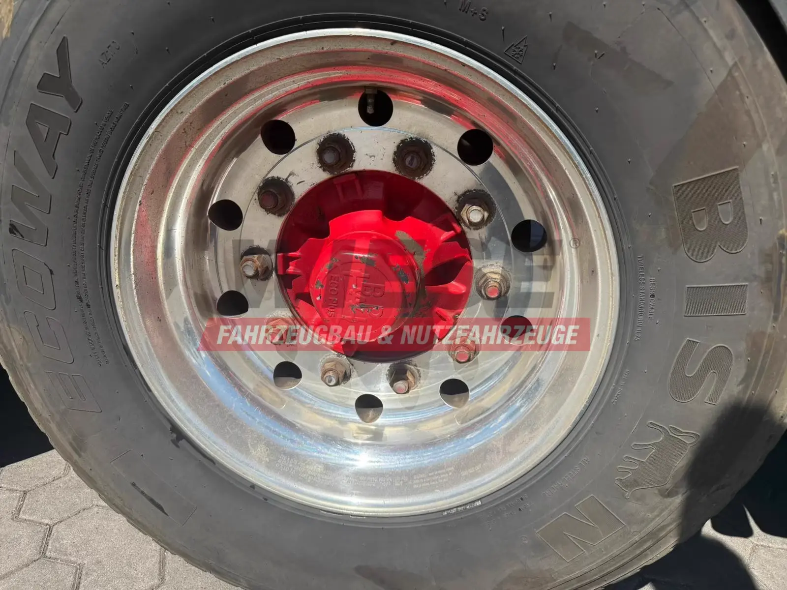 Kempf SKM 35/3 Stahl Kipper 50m³ Schrott