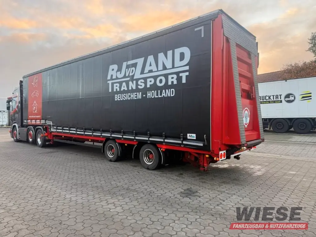 Meusburger 2-Achs-Gabelstaplertransporter Rampe Dhollandia