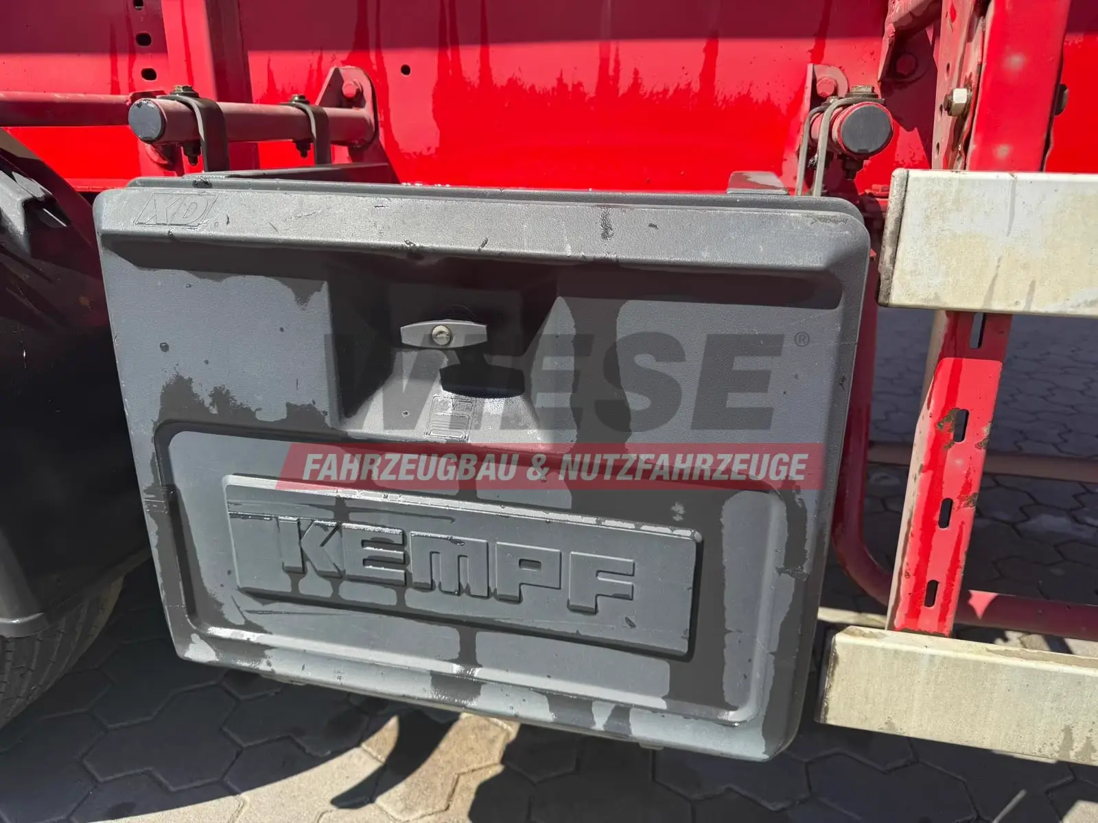 Kempf SKM 35/3 Stahl Kipper 50m³ Schrott