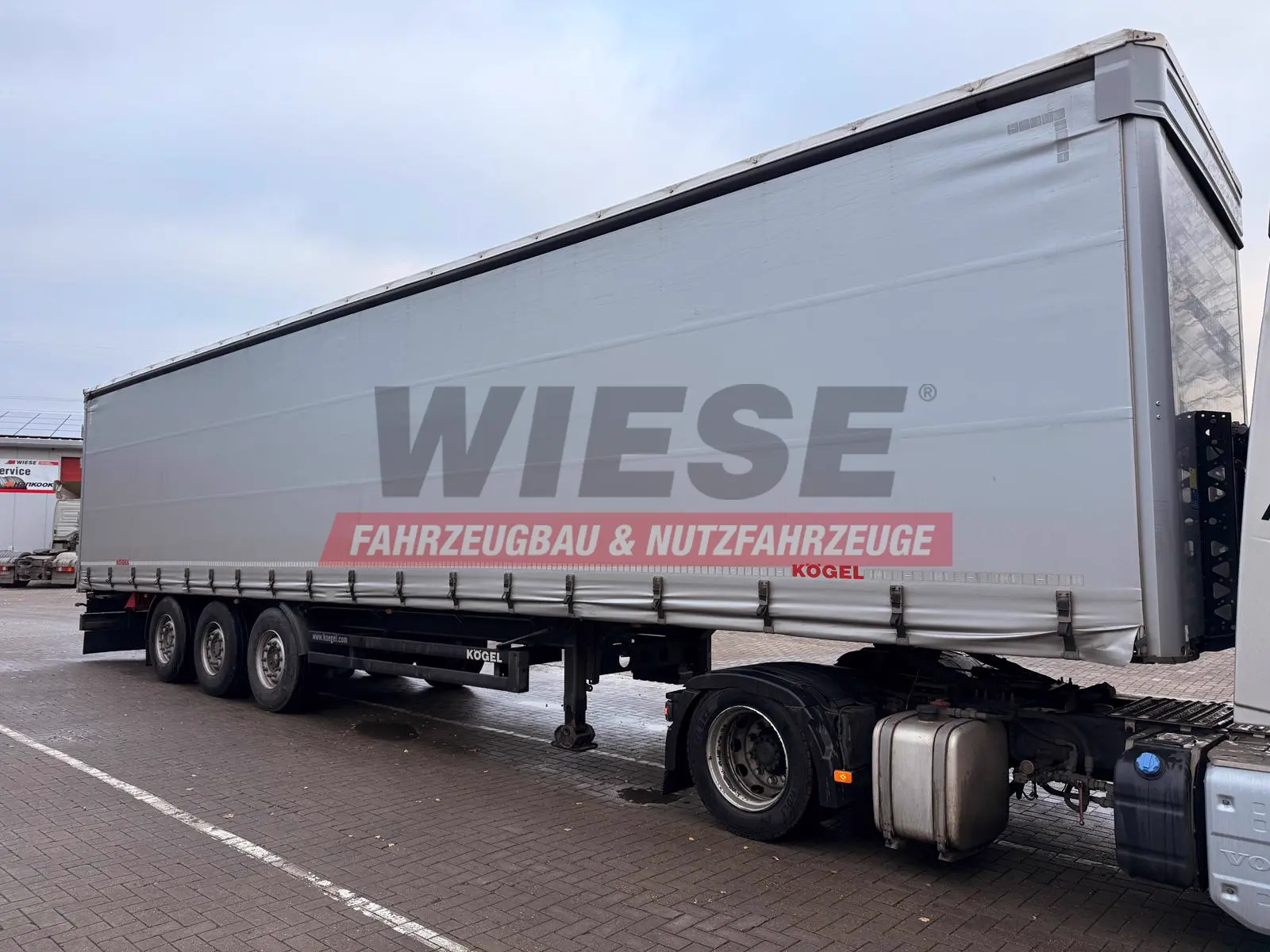 Kögel Kögel Planen-Sattelauflieger - Top Zustand