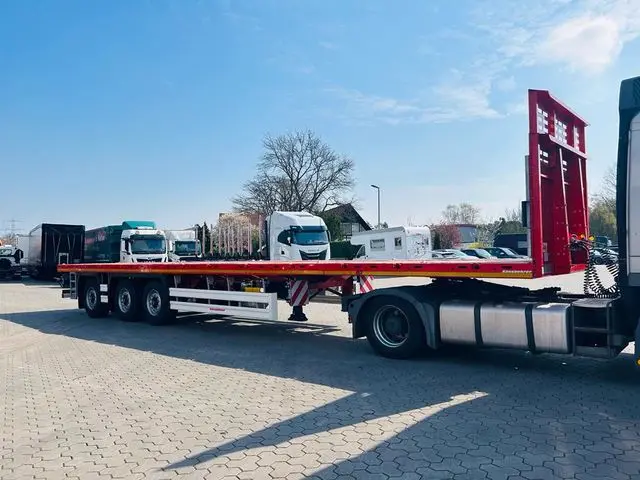 Kässbohrer Maxima SPAX Tele HD Plattform Auflieger