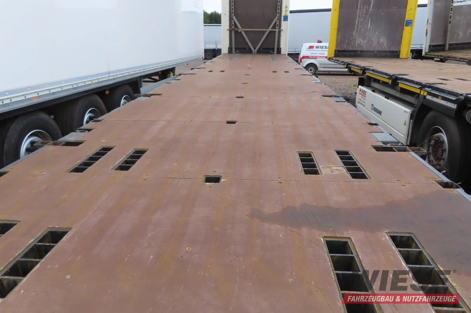 Krone SDP 27 Mega Stahlmatten Auflieger