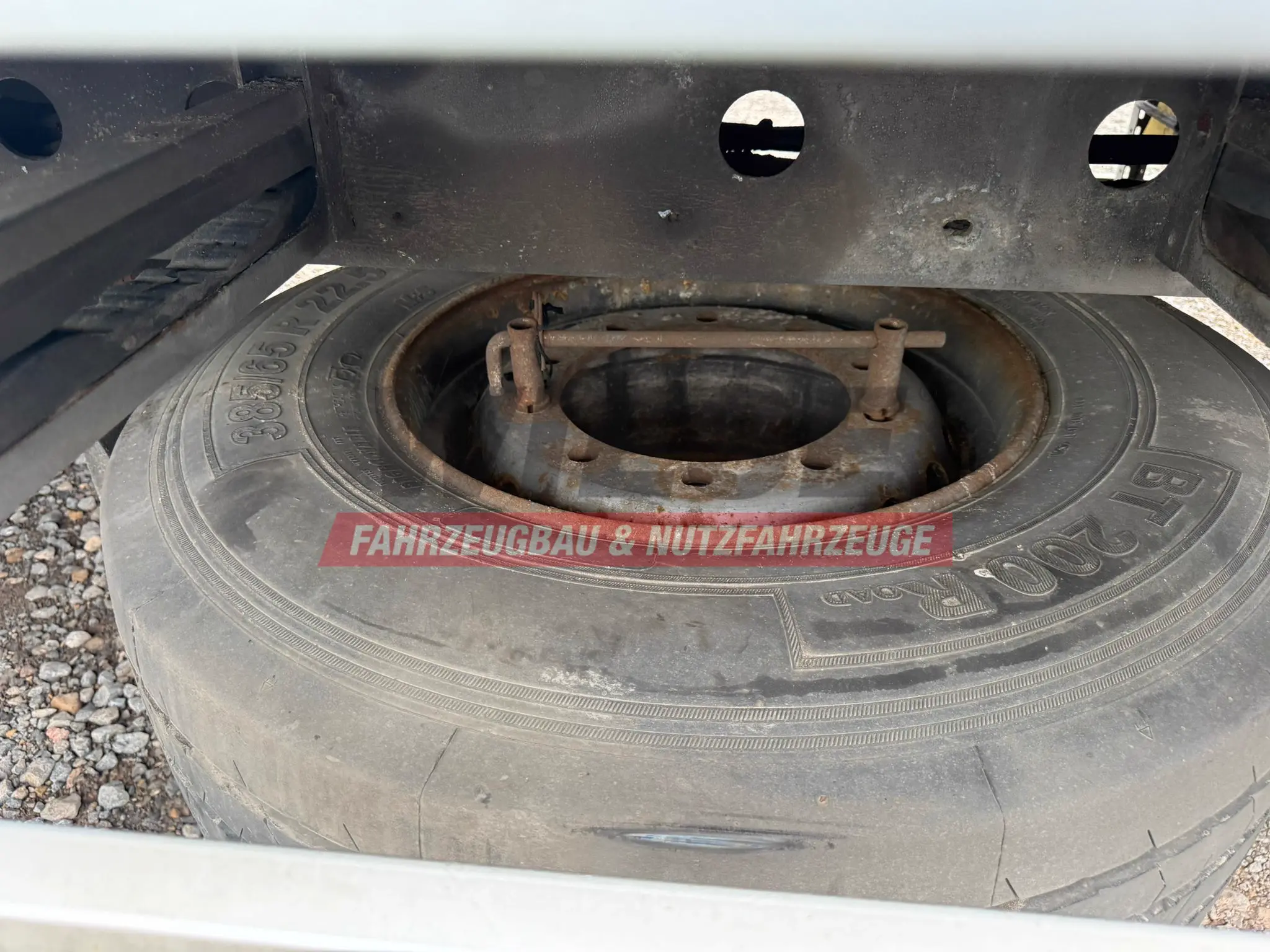 Knapen K100 Schubboden 92m³ HDI Boden ideal für Müll