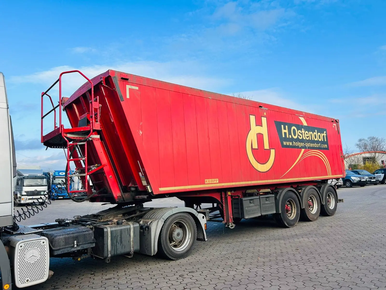 Kempf SKM Alu Kippmulde 50 m³, TÜV neu